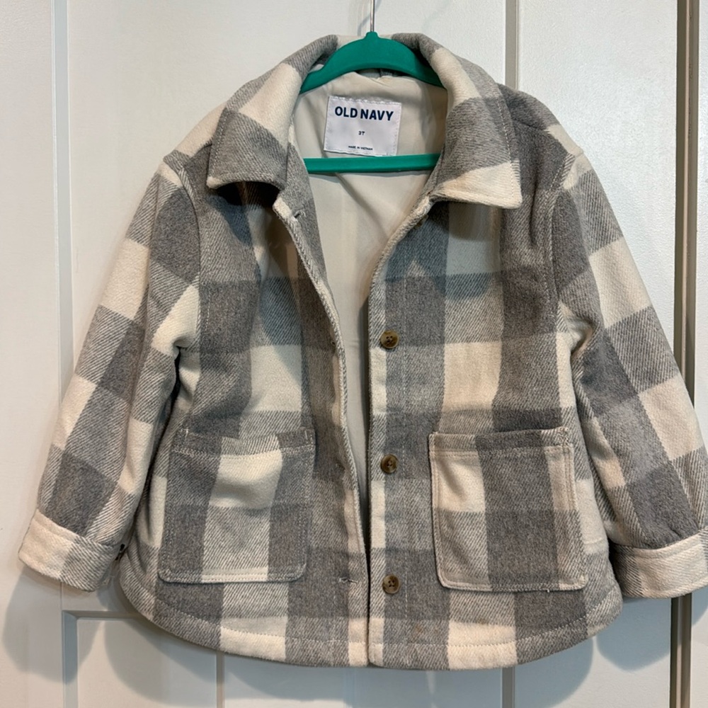Old Navy toddler shacket 3T